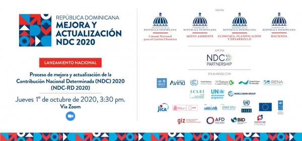 Gobierno invita al lanzamiento del plan de trabajo NDC2020 vinculante al Acuerdo de París